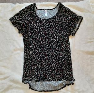 LuLaRoe Blouse Top Floral Simply Comfortable